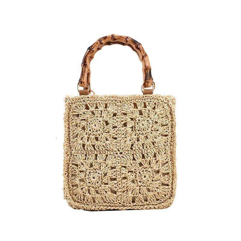 Women's Designer Bag Ladies Straw Woven Handbag Women Summer Holiday Beach Commute Casual Tote Fashion Retro Large Capacity Shoulder Bags