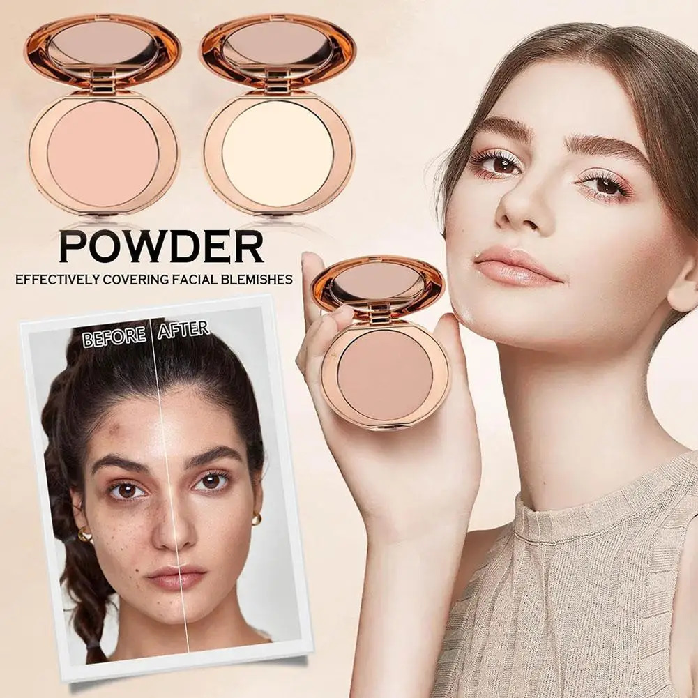 Facial Oil Control Powder Concealer Waterproof Contour Palette Shadow Powder Makeup Bronzer Foundation Natural Powder Concealer 250716