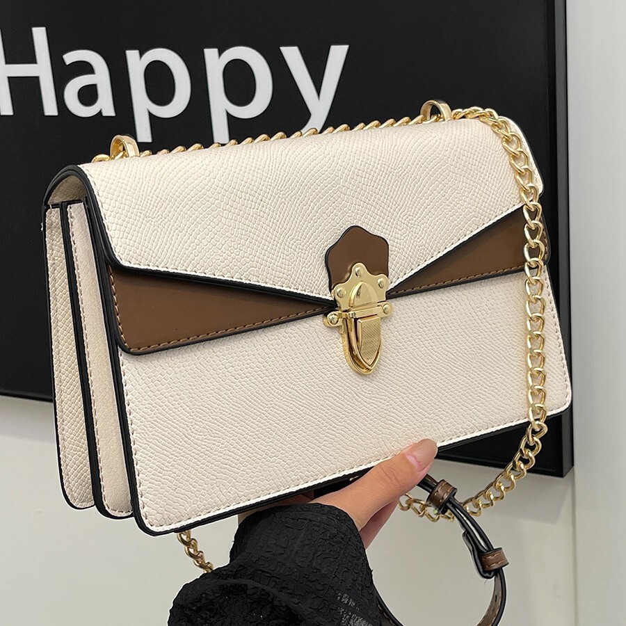 Cross border small square bag multifunctional social style elegant handbag designer bag shoulder bag women's crossbody bag