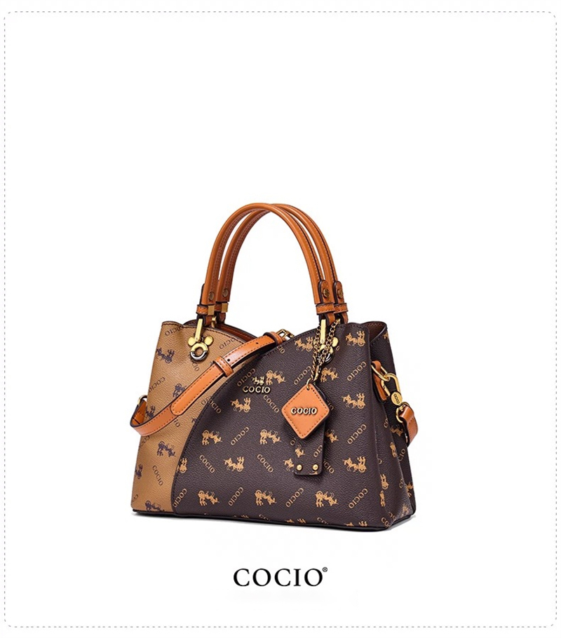 COCIO designer Shoulder Bags light luxury New handbag fashionable womens handbag business classic bag