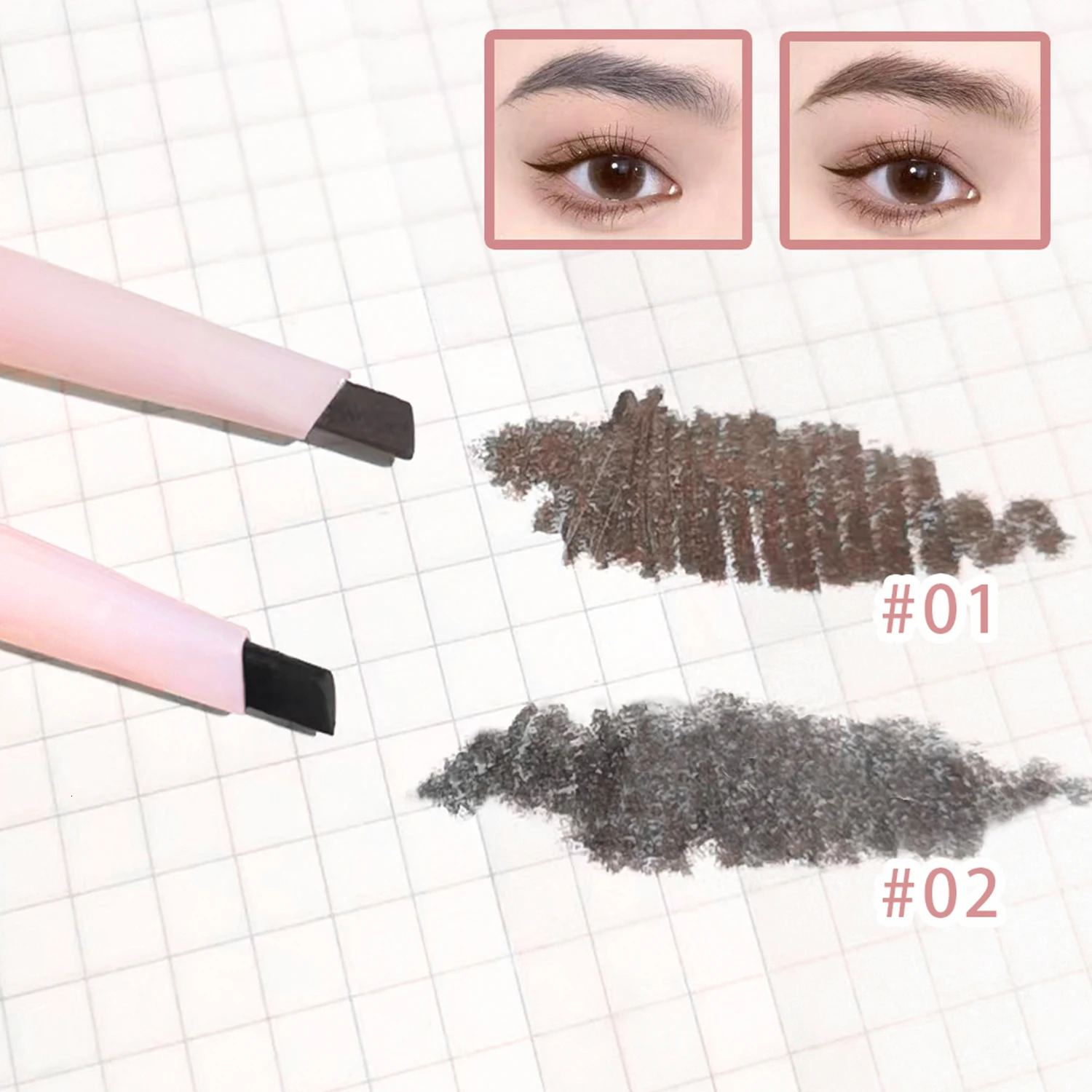 Wild eyebrow styling wax Clear eyebrow wax Natural shaping waterproof quick-drying and long-lasting eyebrow styling 250712