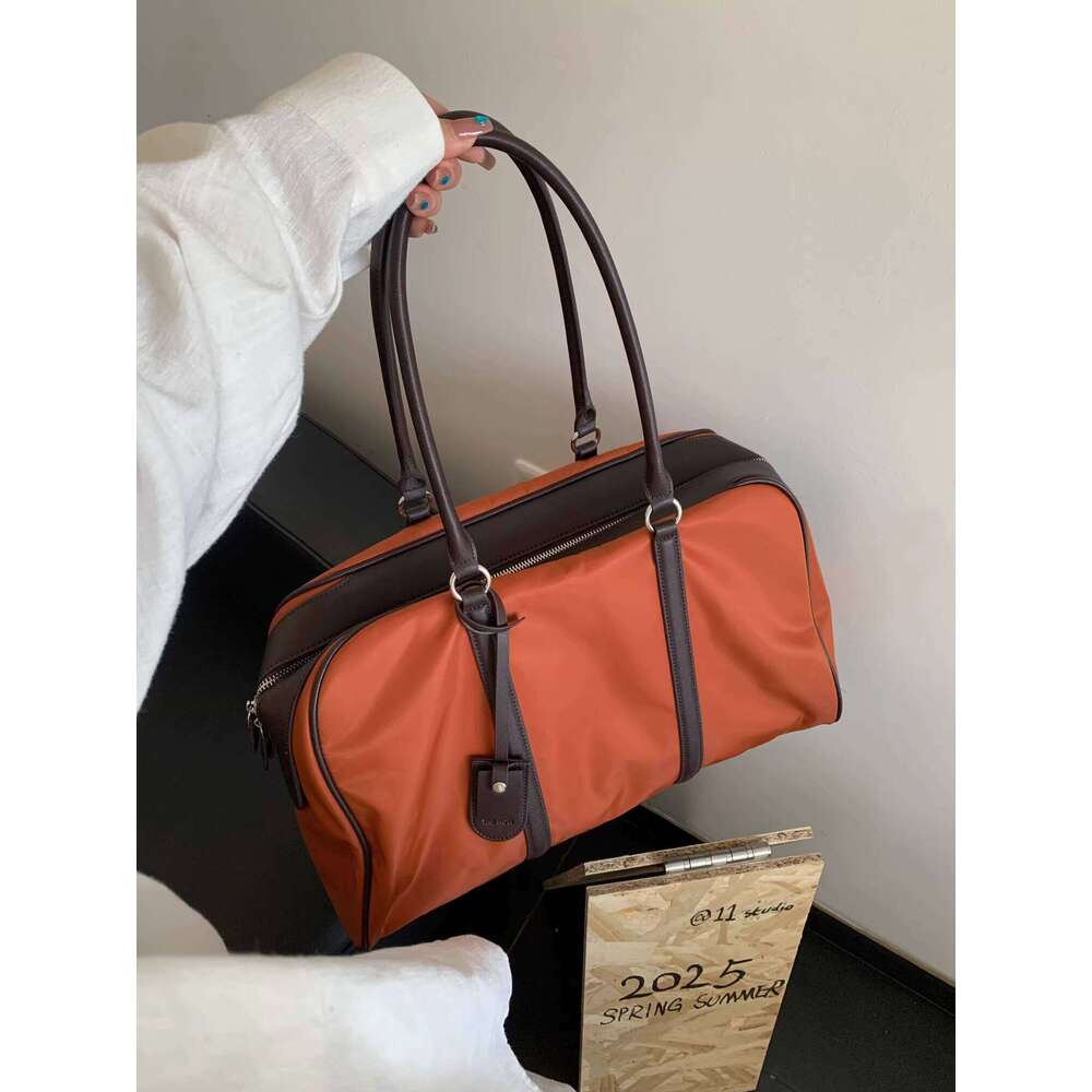 Spring Boston Women S Handbag Oxford Cloth Commuter Large Capacity Casual Pillow Bag Trendy