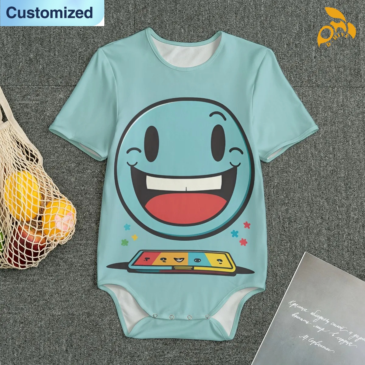 free shipping designer of customized fashionable full-body printed men's tight-fitting jumpsuits with exquisite patterns from US