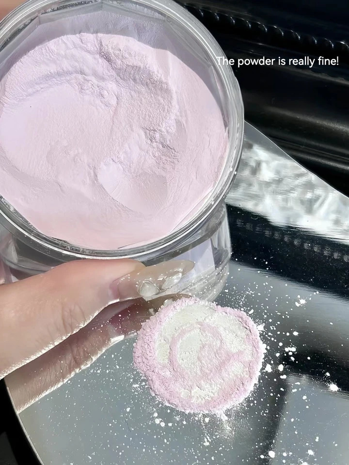 Uodo Loose Powder Makeup Oil Control Dry Skin Long-lasting Setting Foundation Glitter Flagship Genuine Goods Udo 250716