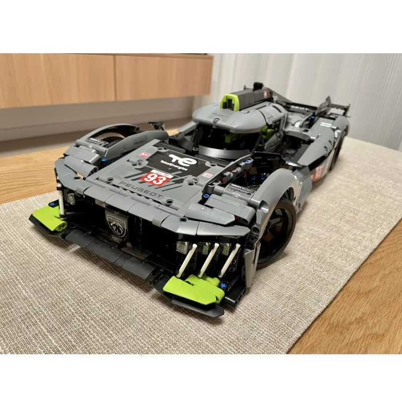 42156 Technical Peugeot 9X8 Mans Hybrid Hypercar Super Racing Car Building Blocks 1775Pcs Sports Car Gifts R250718