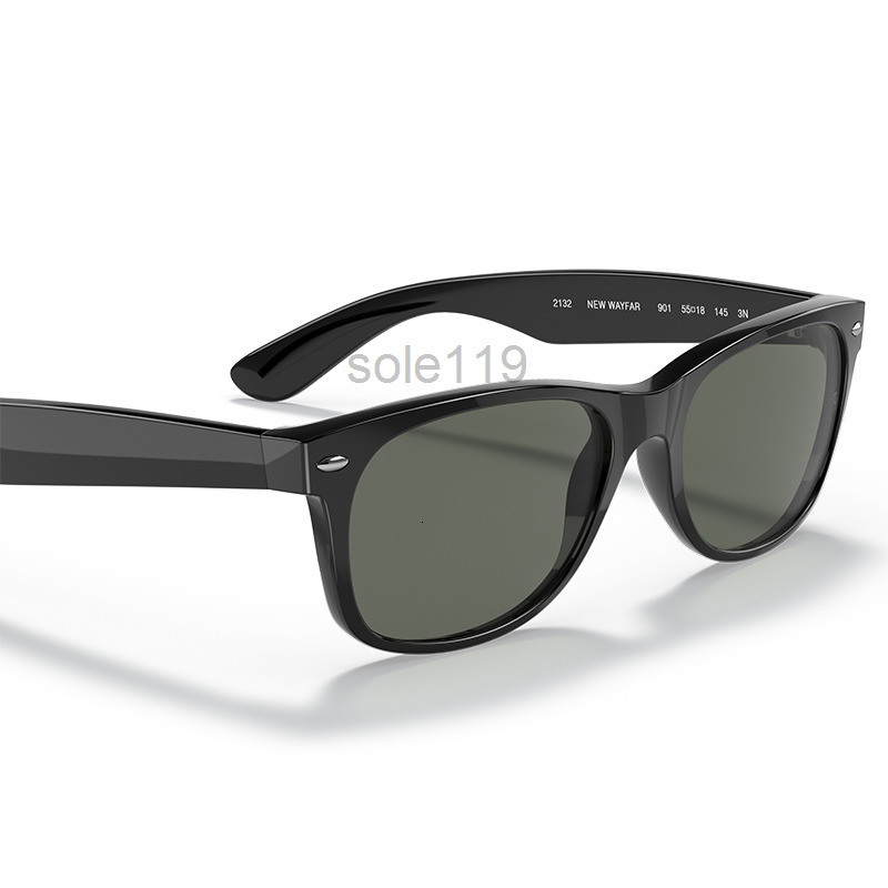 Sunglasses Top branded new wayfair sunglasses men women sun glasses 55mm real Nylon Frame with glass lenses Male sunglass come with original package and accessories