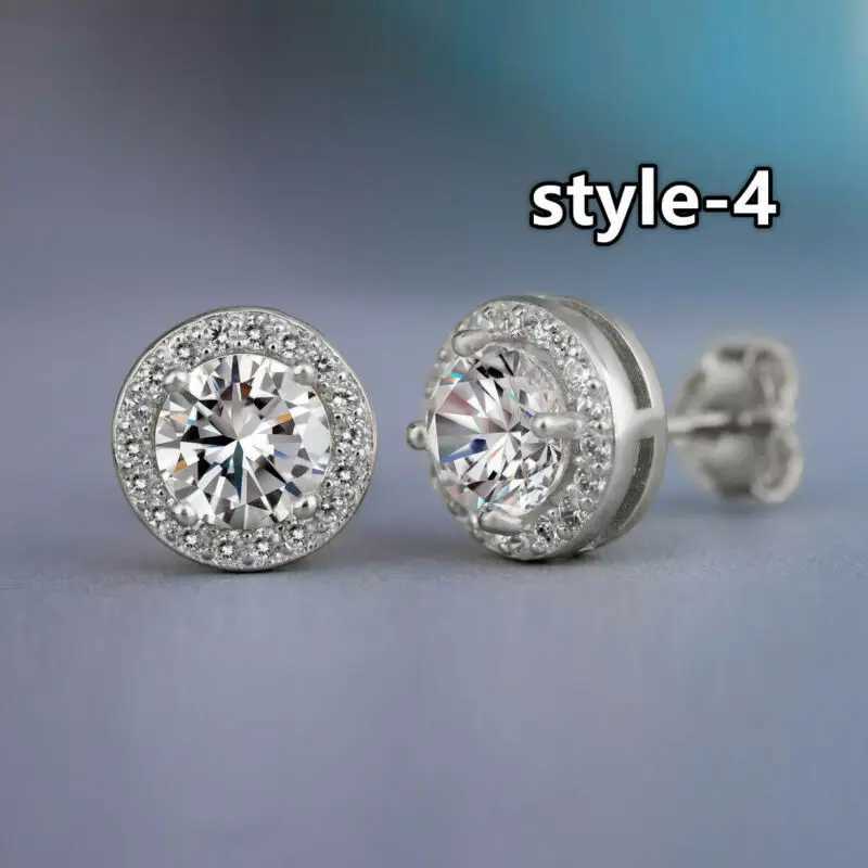 Huitan Fashion Geometric Women Stud Earrings Cubic Zirconia for Wedding Party Daily Wearable Fashion Jewelry Hot Dropshipping XJ250718
