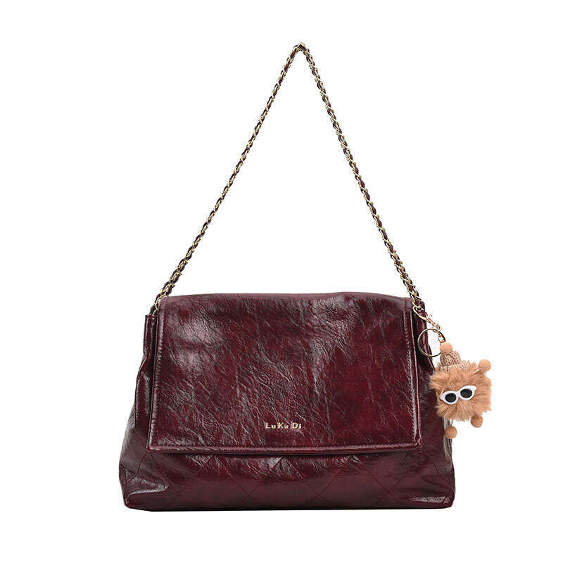 Niche Underarm for Women, New Trendy Fashion Four Seasons Chain Bag, Versatile Large Capacity Single Shoulder Crossbody Bag