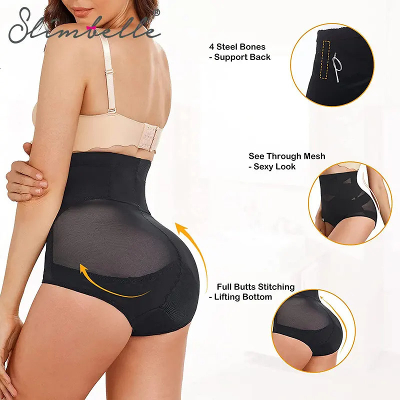 Womens Body Shaper Waist Trainer Hip Lifter Tummy Control Shapewear High Waist Flat Belly Panty Shaping Panties Slimming Shorts 250712