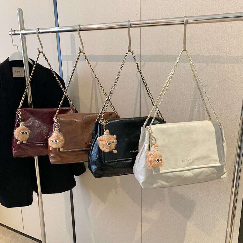 Niche Underarm for Women, New Trendy Fashion Four Seasons Chain Bag, Versatile Large Capacity Single Shoulder Crossbody Bag