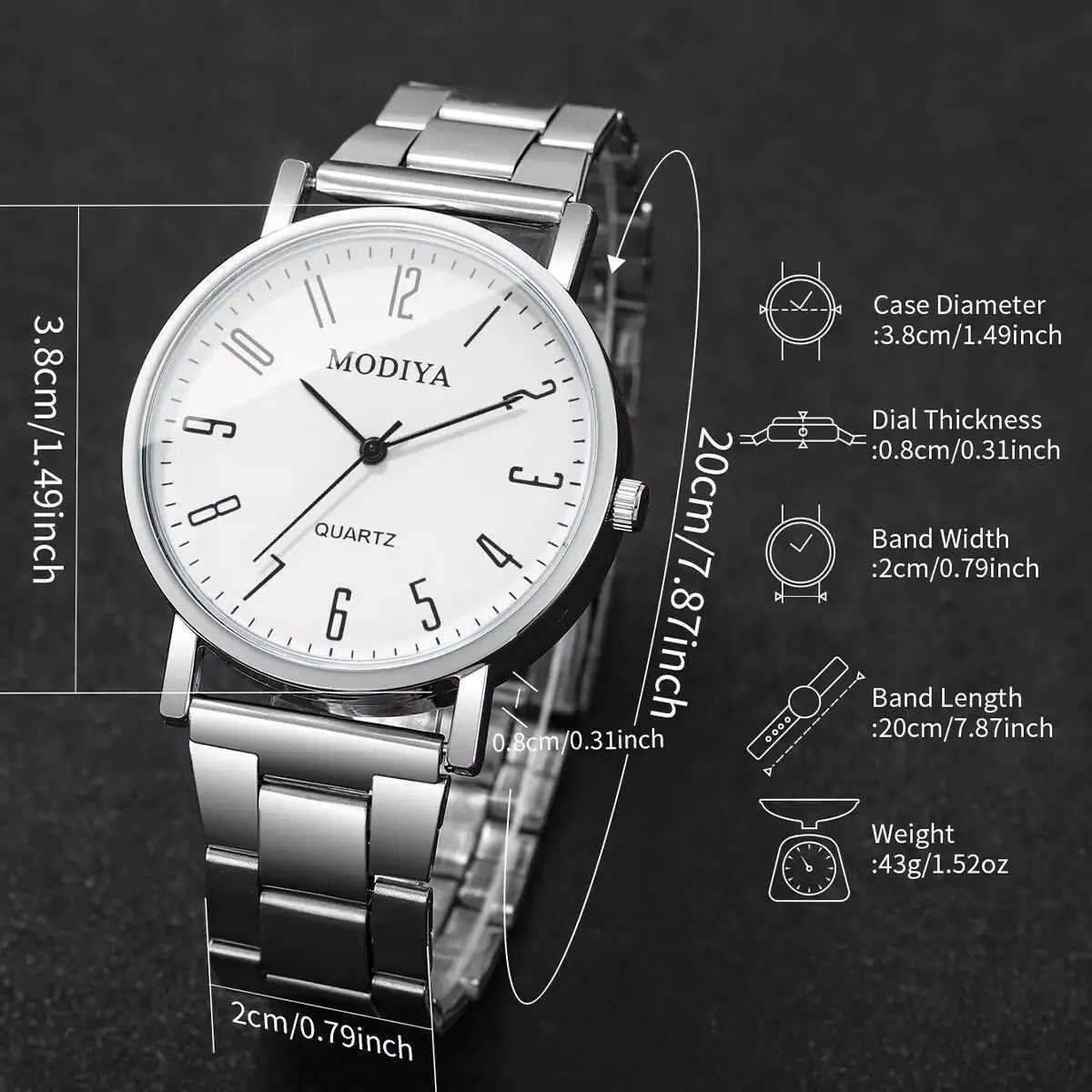 Fashion Men Business Watches Casual Analog Quartz Watch Mens Wristwatch Reloj HombreWithout Box W250718