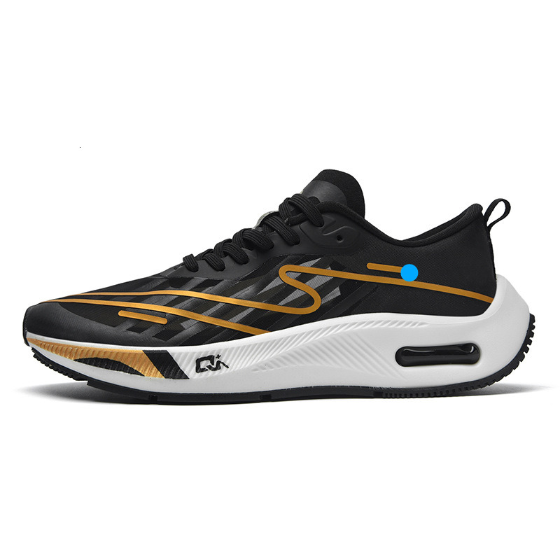 Men's New Air Cushion Running Student Competition Marathon Rebound Shock Absorption Sports Speed Shoes