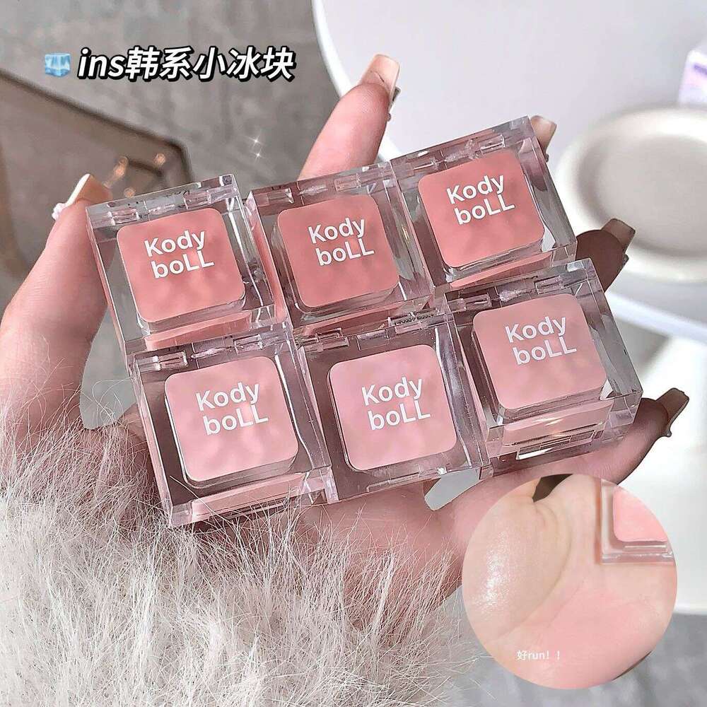 Kodyboll Multi-Effect Lip and Cheek Matte Skin-Fitting Small Ice Cube Korean Style Beauty Water Blush Gloss X250717 X250719