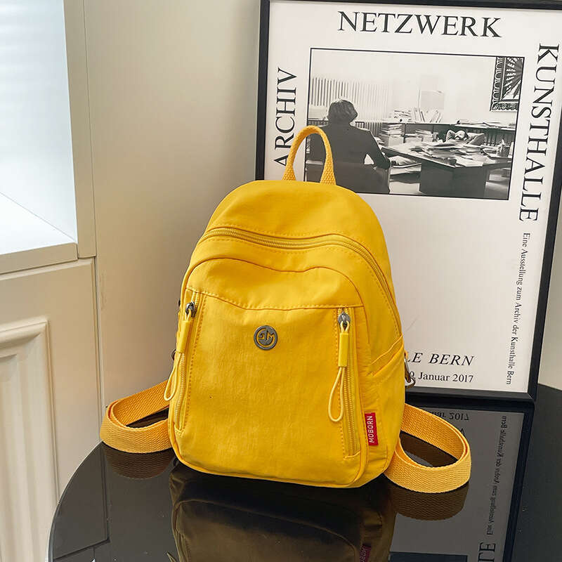 Summer Multifunctional Women 2025 New Small Lightweight Travel Backpack Waterproof Nylon Cloth Shoulder Bag