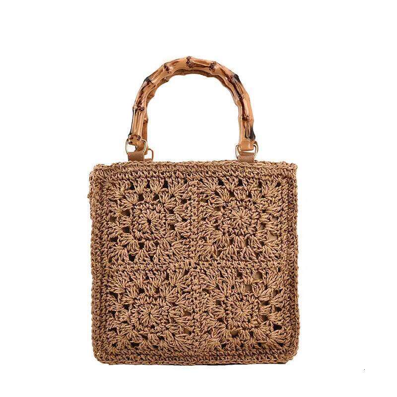 Women's Designer Bag Ladies Straw Woven Handbag Women Summer Holiday Beach Commute Casual Tote Fashion Retro Large Capacity Shoulder Bags