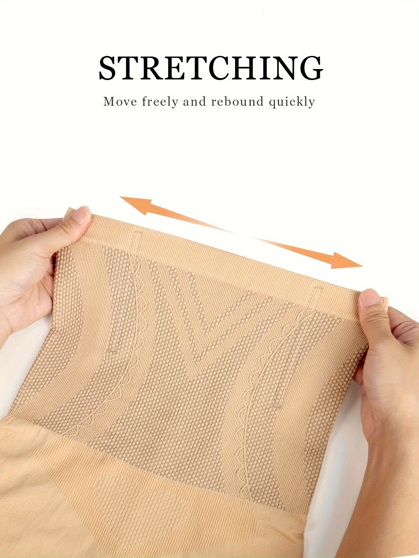 1pcs High Waist Tummy Contouring Seamless Panties Seamless Panties Womens Panties Four Corner Panties Flat Panties Comfortable 250712