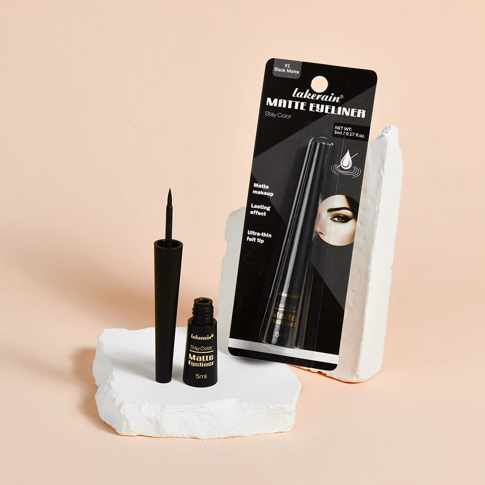Matte Liquid Eyeliner Matte Eyeliner Waterproof and Sweat-Proof Non-Smudge Liquid Eyeliner Smooth Liquid Eyeliner 250712