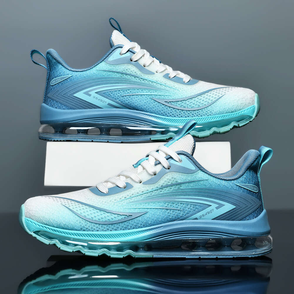 39-48 Size Fashion Versatile Casual Lightweight Shock Absorption Air Cushion Sports Trendy Mesh Breathable Cushioning Rebound Men's Shoes