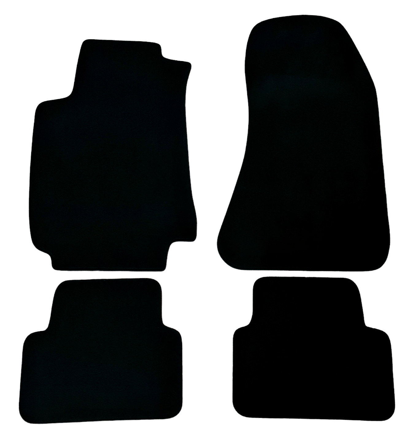 Car Floor Mats For Alfa Romeo 159 Velour Waterproof Black Carpet Auto Liners New