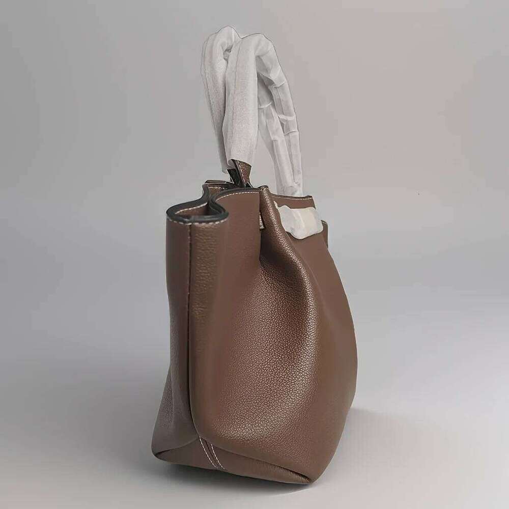 1pcs leather fashion storage solid color popular ladies shopping bag