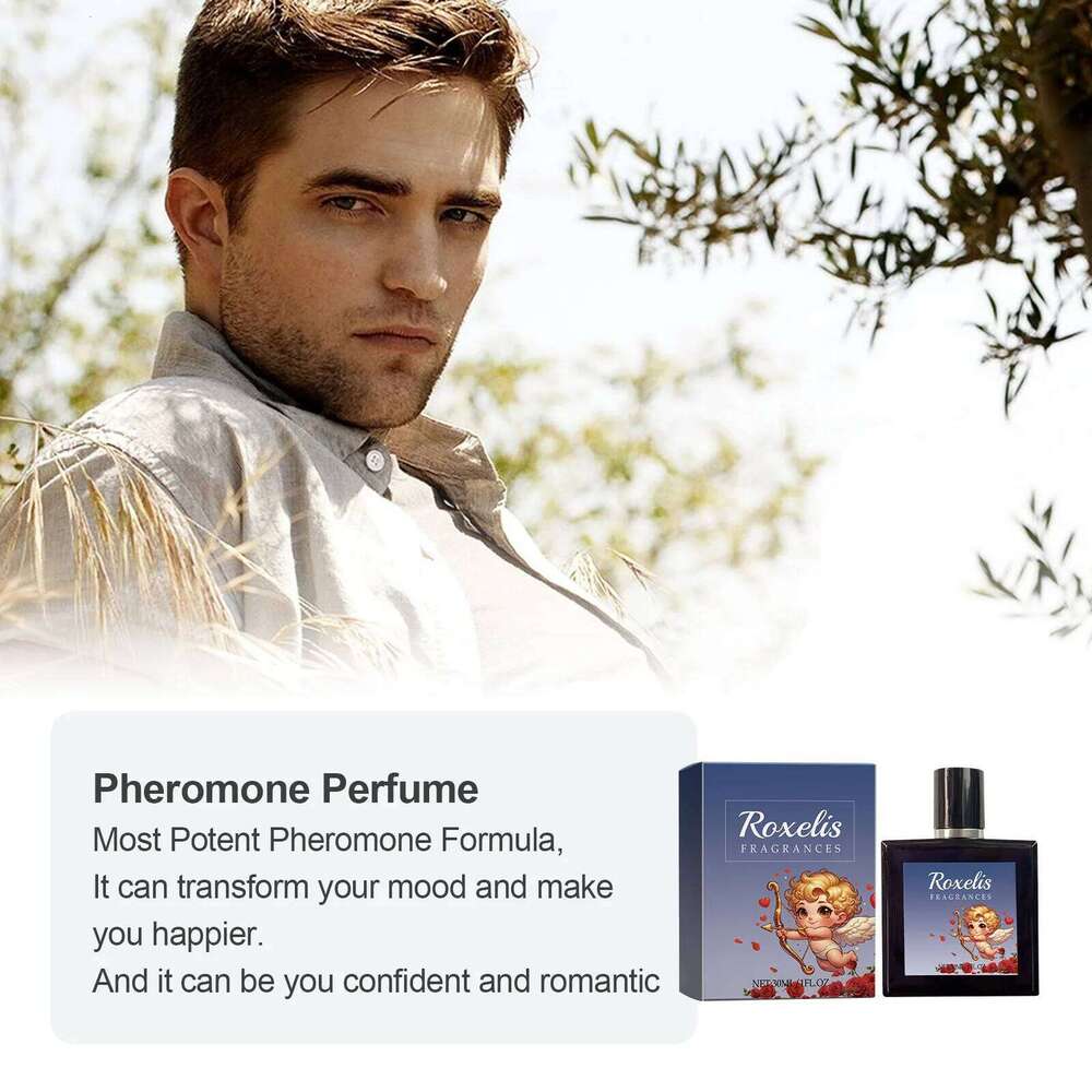 Roxelis 30ml Cupid Cologne Perfume Men Body Refreshing Relaxing Pheromone Flirting Long Lasting Fragrance Dating Gentleman Scent X250