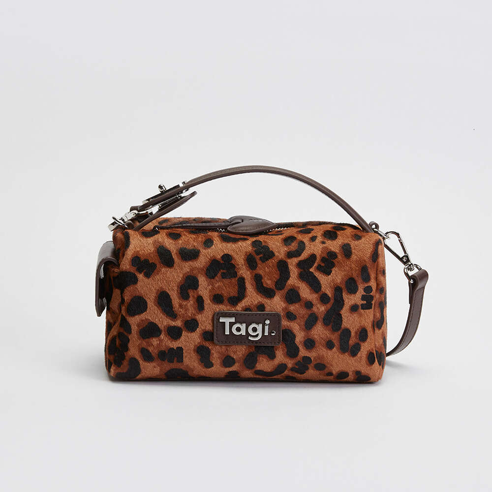 Square Lamb Wool Denim Mohair Handbag Shoulder Commuter Fashion Crossbody Bag