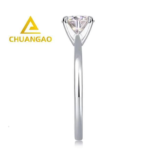 925 Silver Ring Moissanite Ring Moissanite Engagement Ring for Women