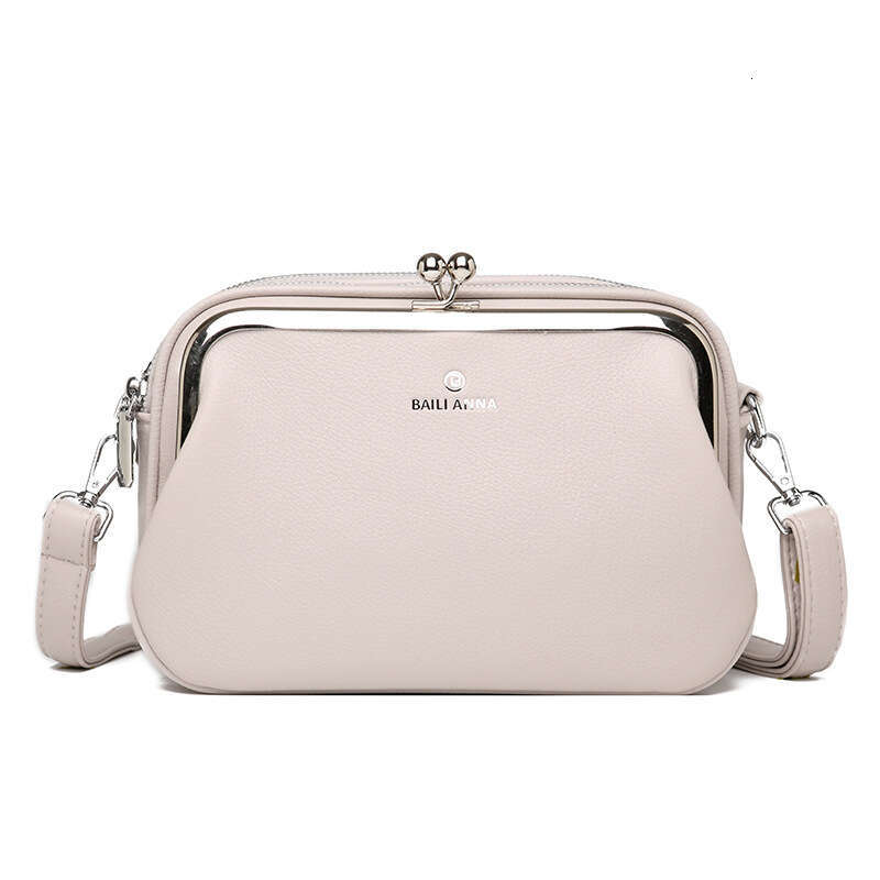 High-Quality Women's 2025 New Korean Style Trendy Fashionable High-End Texture Light Luxury Multi-Layer Single Shoulder Crossbody Bag