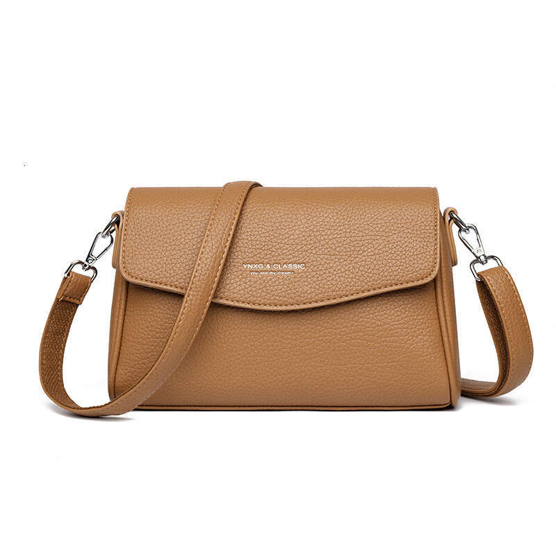 2025 New Women's Urban Simple Crossbody Tote Large Capacity Single Shoulder Small Square Bag