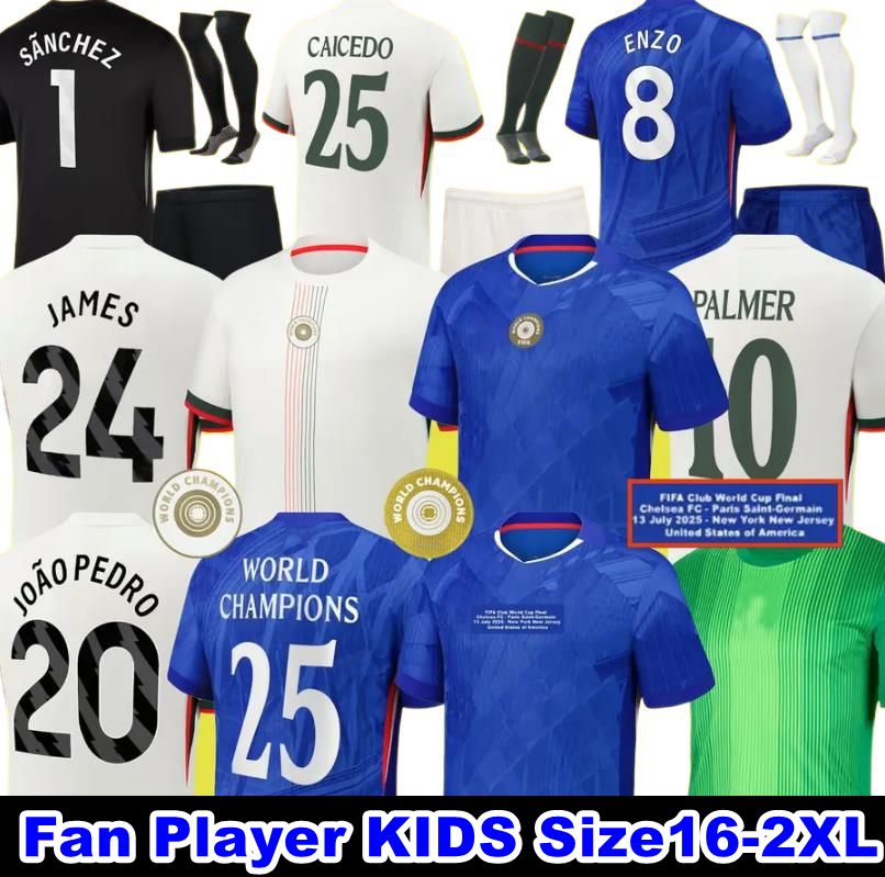 25 26 CAICEDO Nkunku PALMER soccer jerseys Disasi 2025 2026 Enzo Mudryk Cucurella football shirt SANCHO Guiu Veiga Adarabioyo JAMES COLWILL cfc chelseajerseys