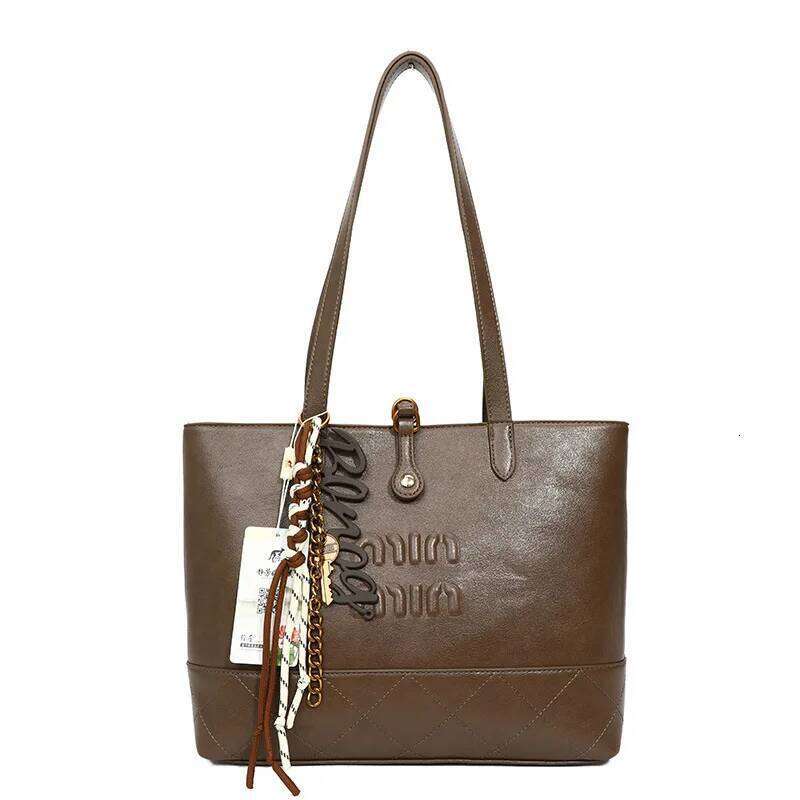 Autumn New 2025 Retro Fashion Underarm Tote Shoulder For Commuting To Work Versatile Large-Capacity Women's Bag