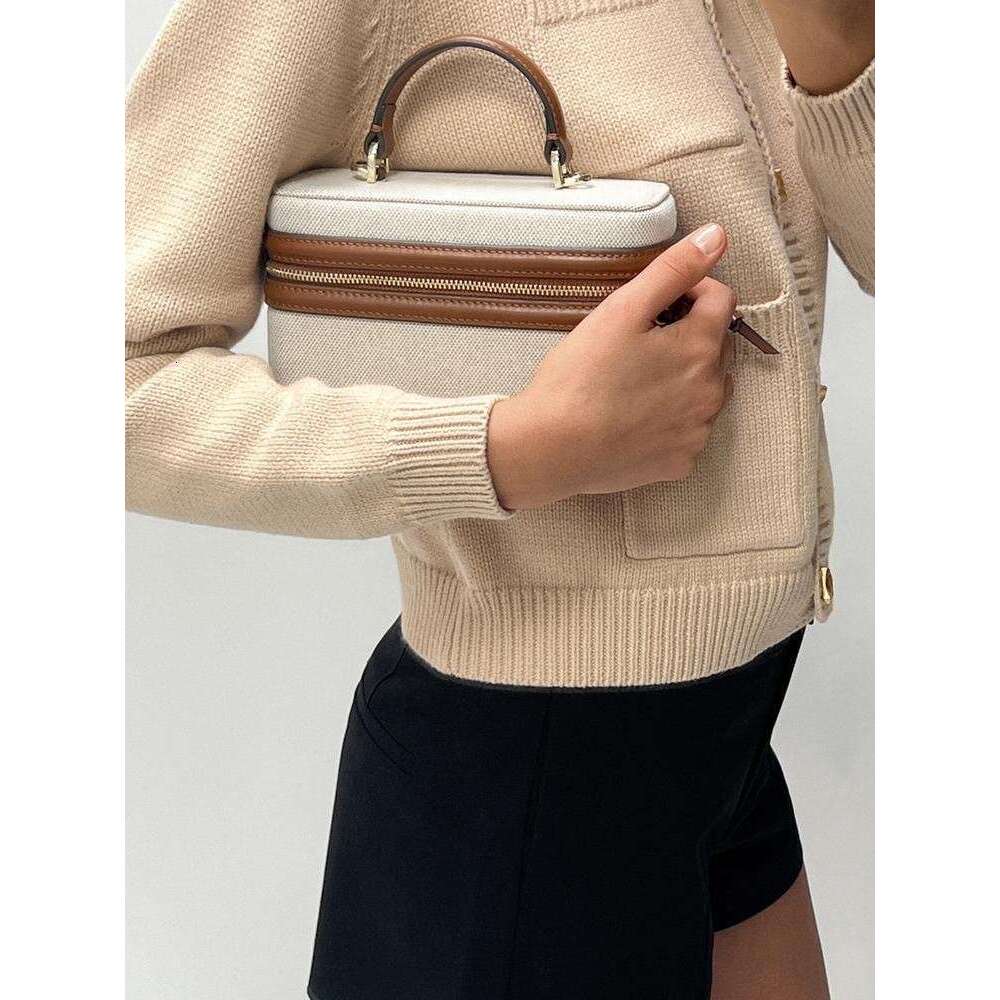 ZR Home 2025 New Trendy Handheld Hard Fashion Small Square Structured Single Shoulder Crossbody Bag for Women