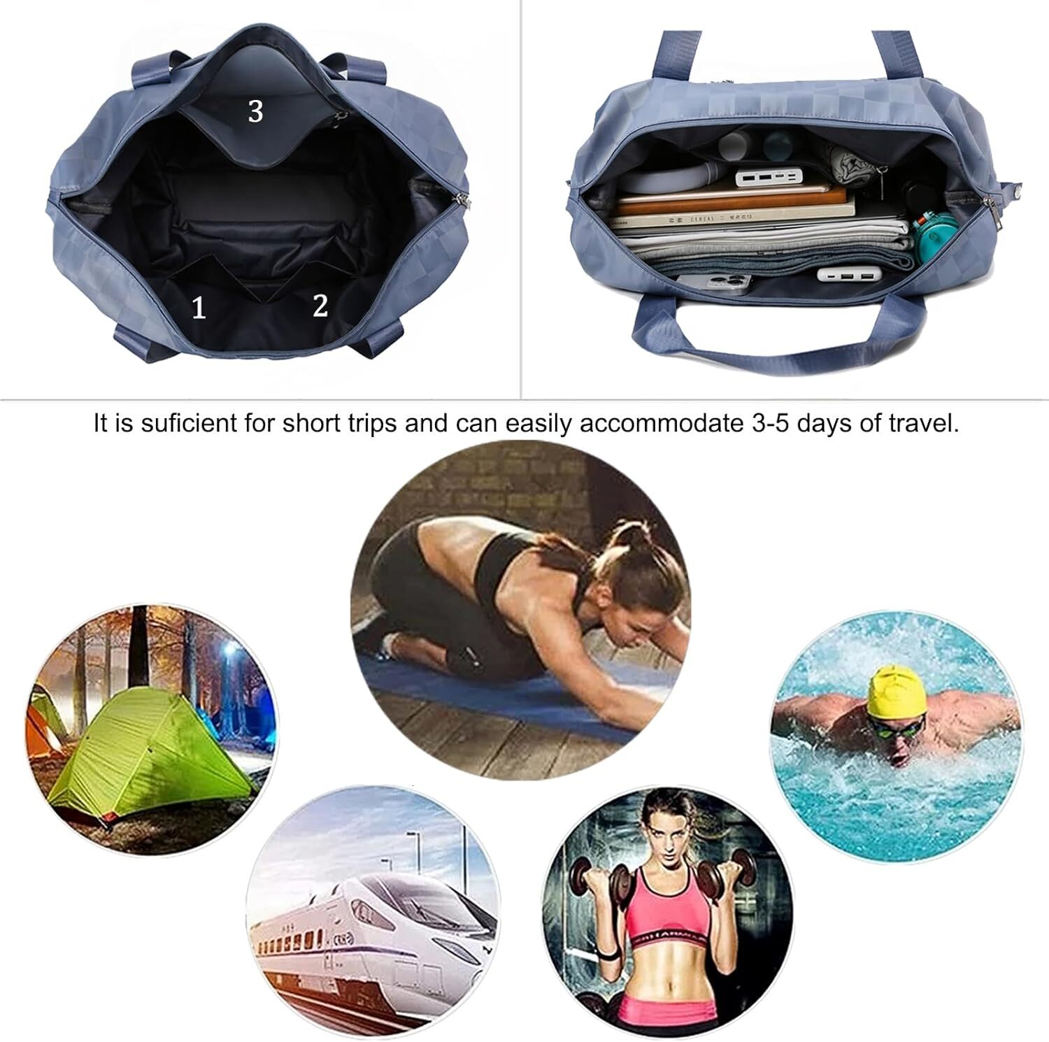 Expandable Foldable Duffel Suitcases,Detachable Rolling Wheels,Rolling Duffle Bag Wheels,Suitcases with Wheels,Carry designer bag on Lage, Lightweight