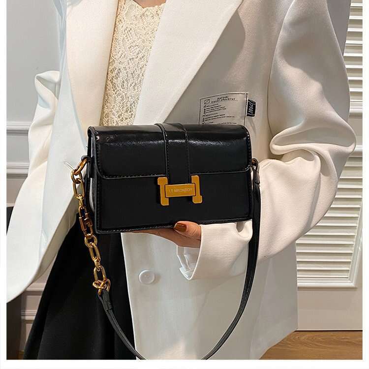 Super Popular Women's 2025 New Luxury Underarm Baguette High-End Soft Leather Single Shoulder Crossbody Bag