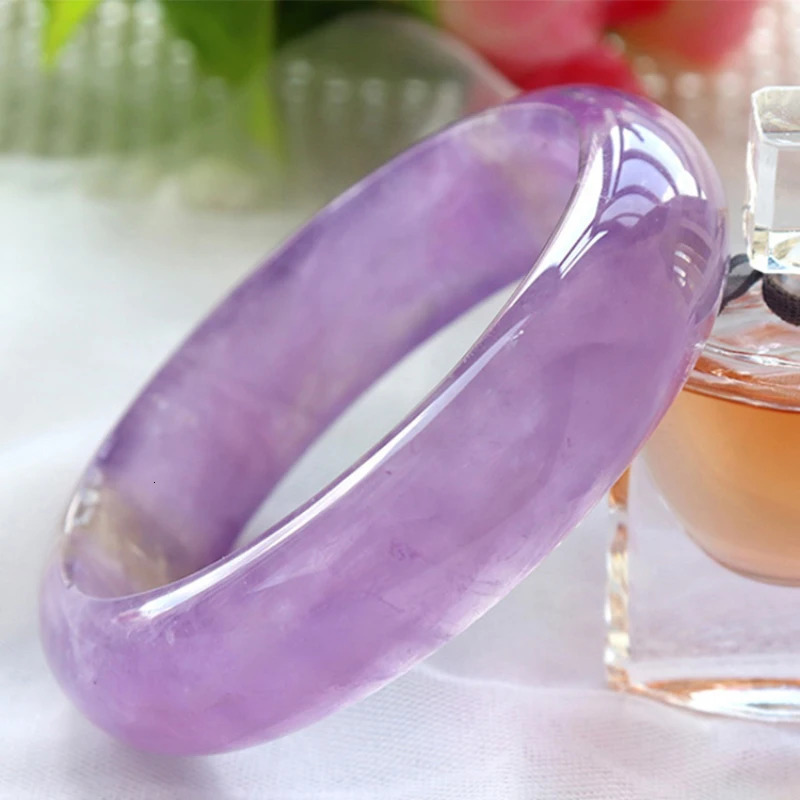 Natural Amethyst Bracelet Lavender Violet Water Bracelet Womens Fashion Versatile 250716