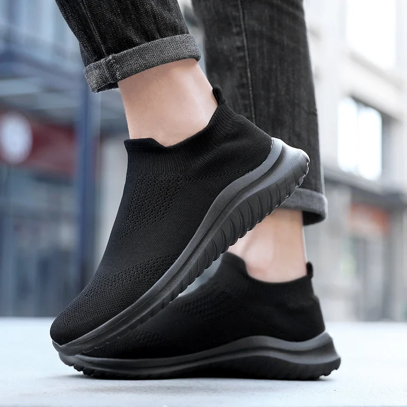 Mens Casual Sneakers Comfortable Socks Walking Shoes 2025 Spring Comfortable Mens Casual Shoes Light Sneakers Men Shoes 250716