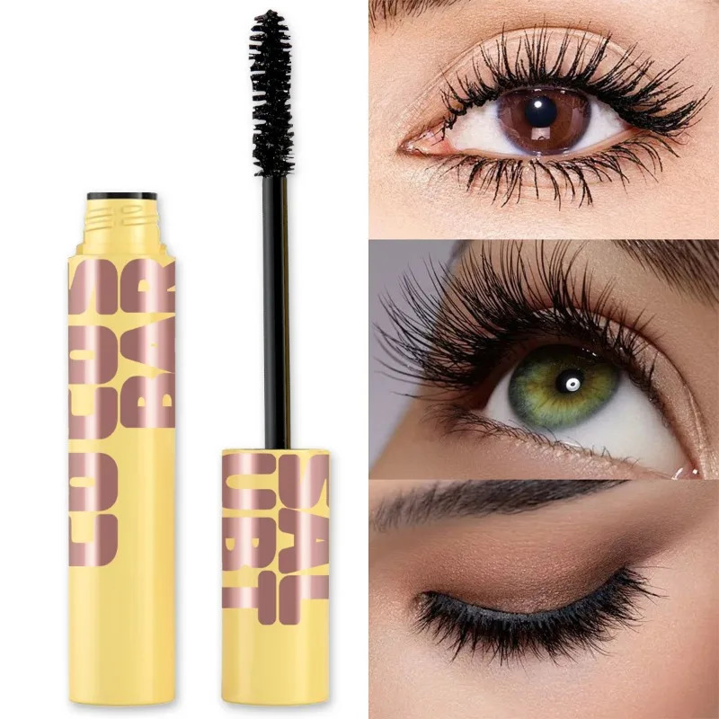 Colossal Bubble Washable Mascara Waterproof Lengthening Curling Black Lash Eyelash Extension Beauty Makeup Long-wearing Mascara 250717