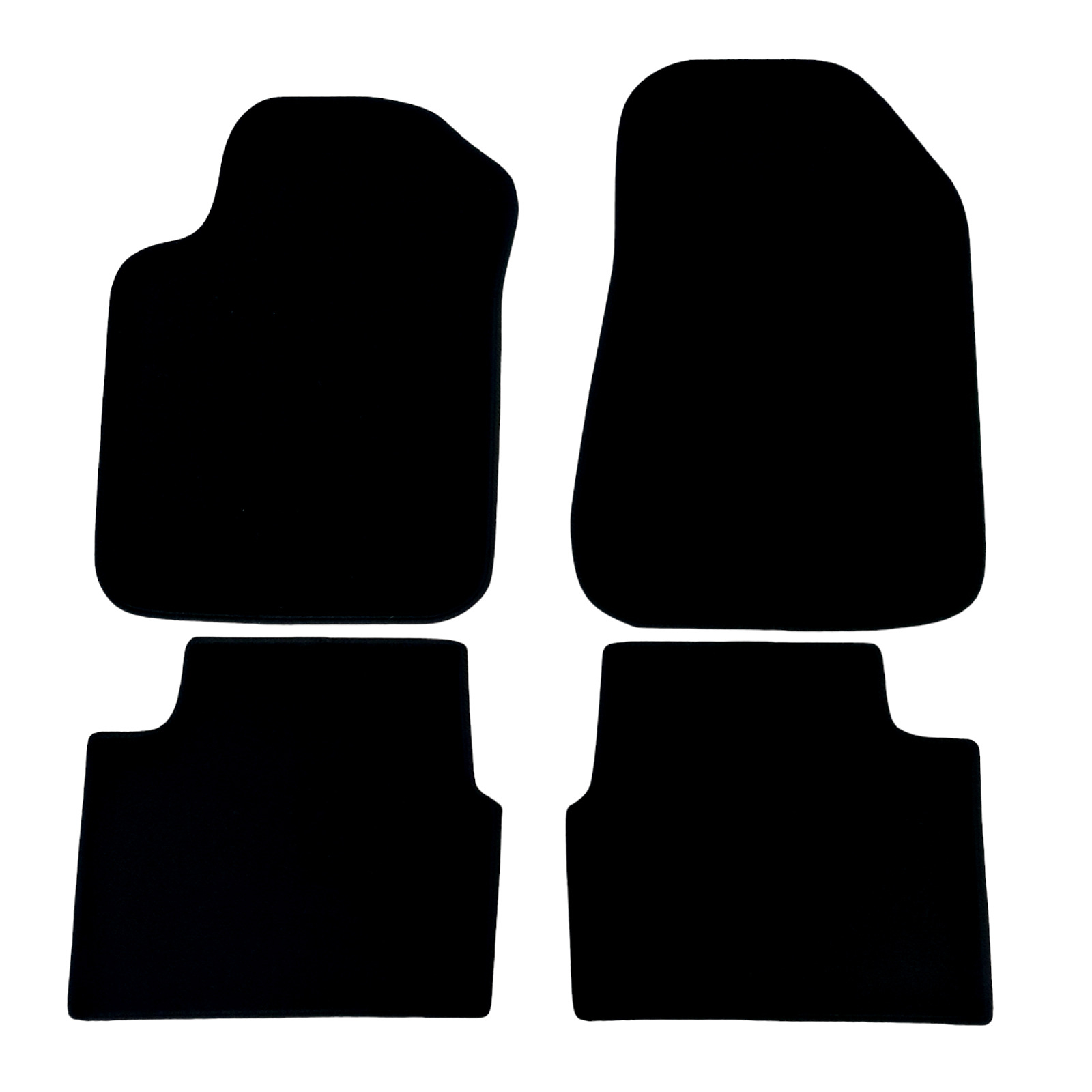 Car Floor Mats For Alfa Romeo Giulietta Velour Waterproof Black Carpet Liners