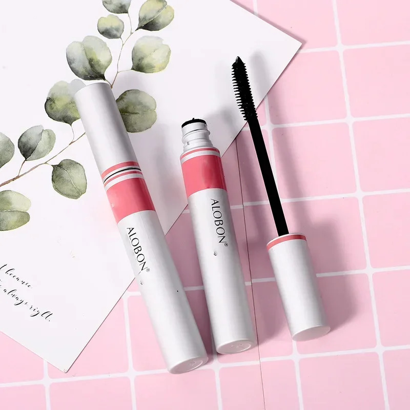 Mascara Individual Curl Eyelash Extension Colossal Mascara Volume Express Makeup 1pc Black Ink Alobon 3d Fiber Lashes 250717