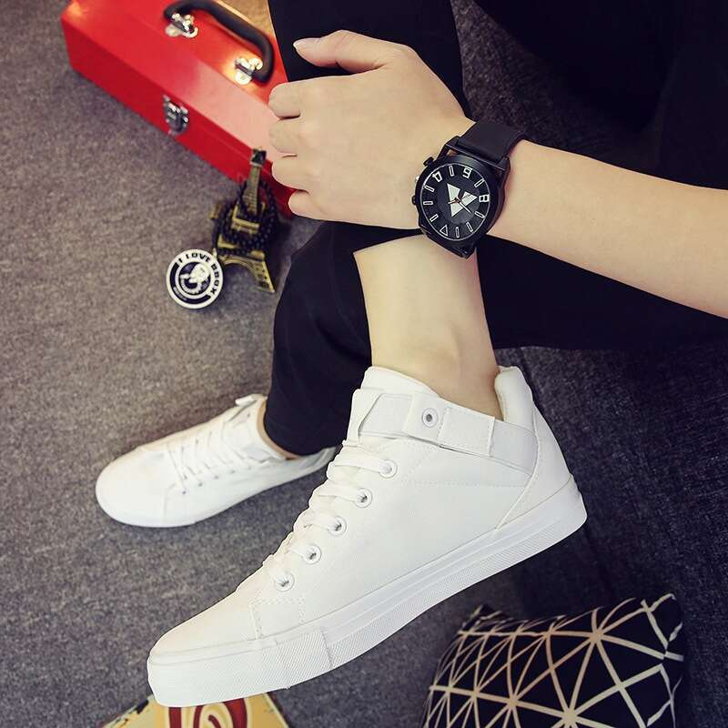 Student Sneakers Sports Meeting White Men's All-Black Lazy Skateboard Ruian Canvas Shoes Style