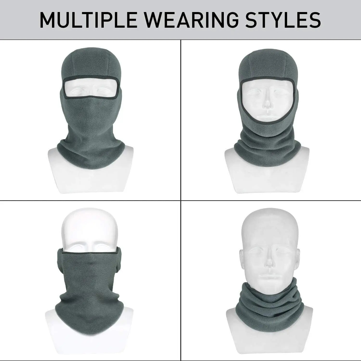 Winter Balaclava Ski Mask for Men Women Breathable Warm Face Mask Windproof Thermal Fleece Face Cover for Cold Weather 250716