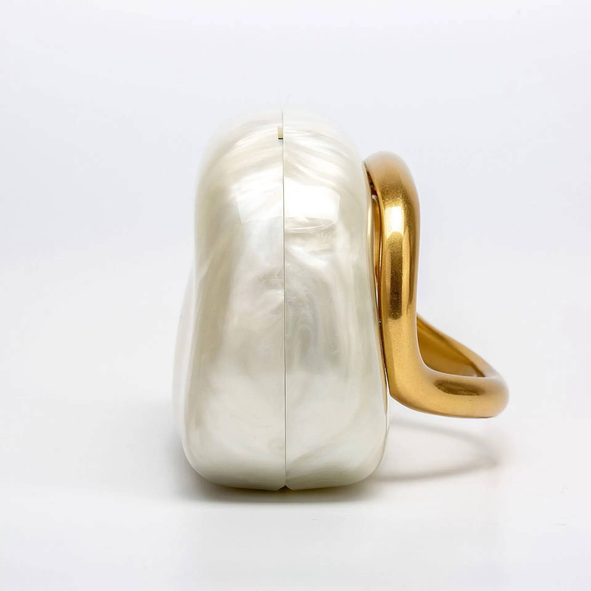 Women gold closure Clutch Bag evening wedding party cute Box metal holder Brand Handbags Women's Handbag Ladies Female Evening