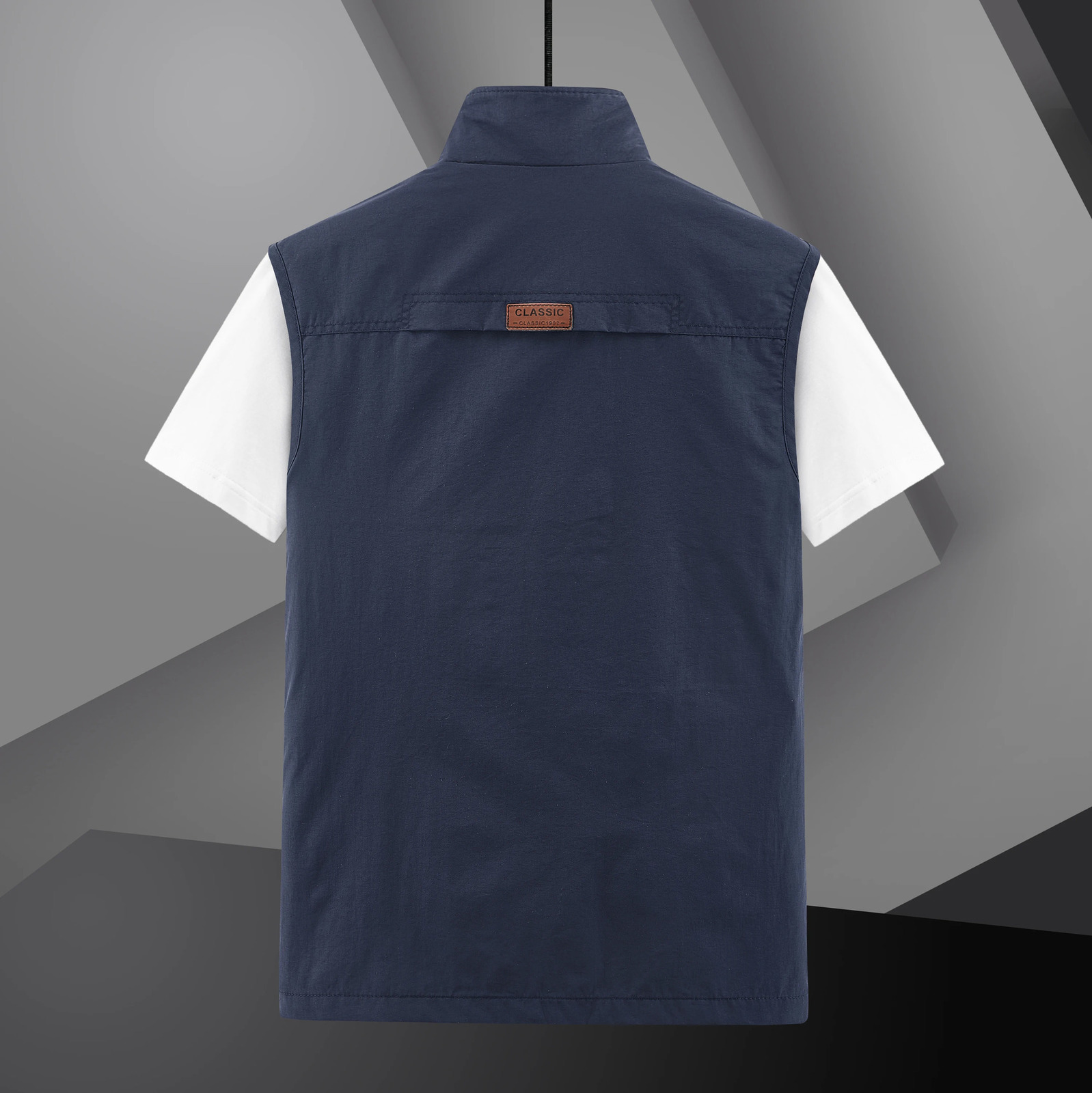 Mens Outdoor Vests Man Fish Vest Waterproof Breathable Waistcoat Men Multipockets Cargo Hiking Work Pography 250707