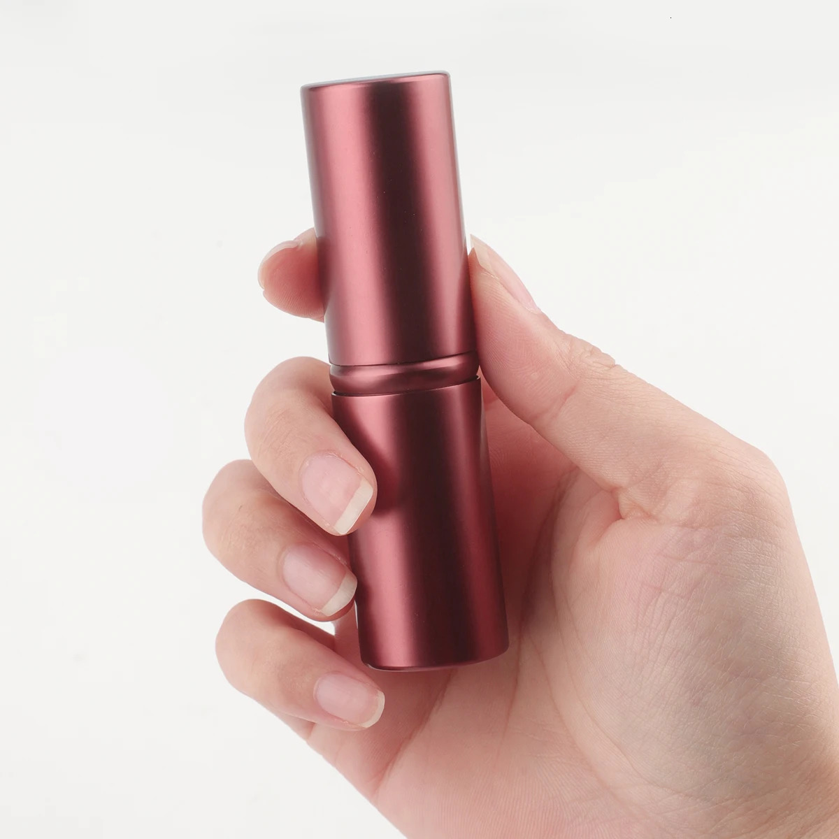 1pc Retractable Brush Makeup Powder Blusher Mini Multifunction Portable With Aluminum Handle 250714