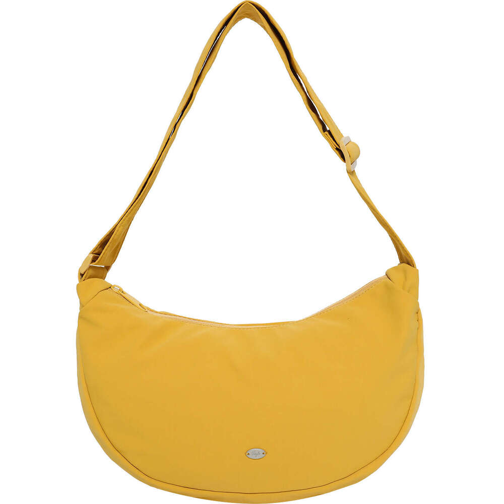 Nylon Dumpling Women Versatile Commuter Multi-Compartment Cloth Moon Unisex Casual Crossbody Bag for Men