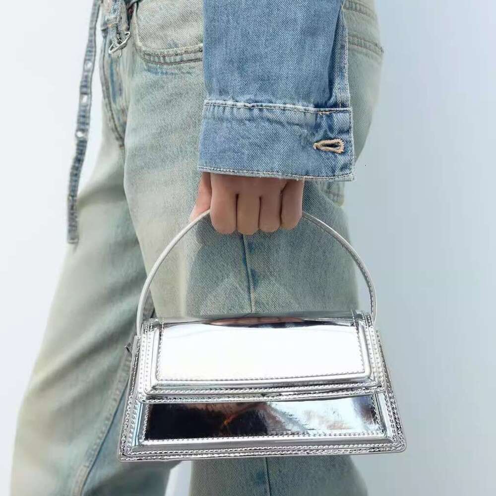 Leather Bag Bucket Bag Tote Bag Women S New Brown City Crossbody Handheld Shoulder Flap Small Square Bag Light Luxury