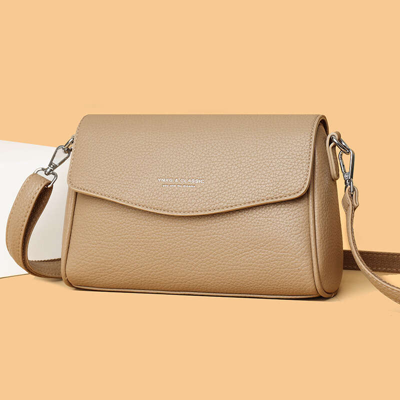 2025 New Women's Urban Simple Crossbody Tote Large Capacity Single Shoulder Small Square Bag