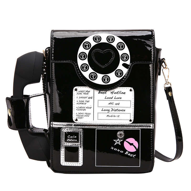 New Fashion Creative Fun Simulated Digital Telephone Cute Quirky Personality Crossbody Bag