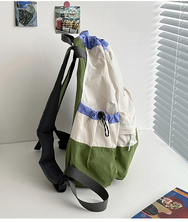 Spring and Autumn Collection Lightweight Backpack with Drawstring Bag Outdoor Sports Mountaineering Large Capacit 250717