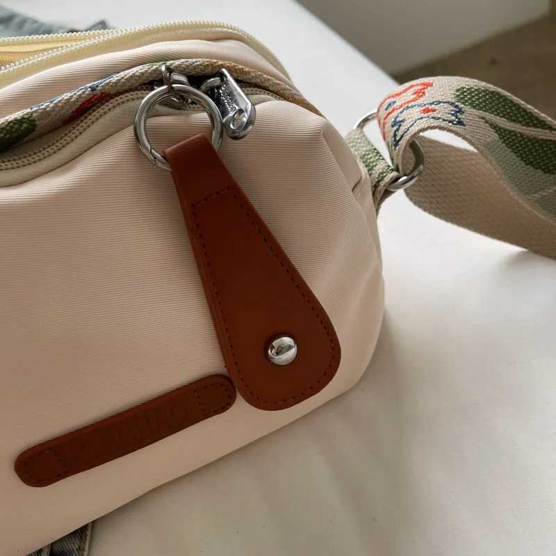 New Crossbody Bag Small Bag Casual Oxford Cloth Womens Bag Lightweight Pillow Bag Fashionable Single-Shoulder Canvas Bag Y250719